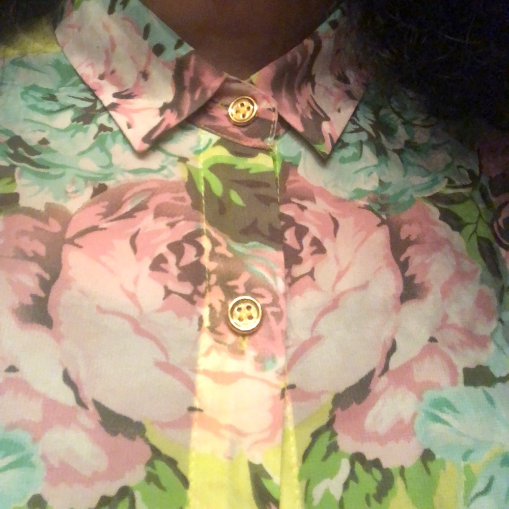 Floral Sheer Tank - Picture 6 of 8